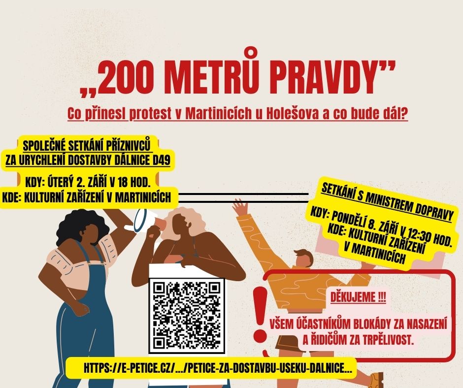 200 metru pravdy vystup co bude dal